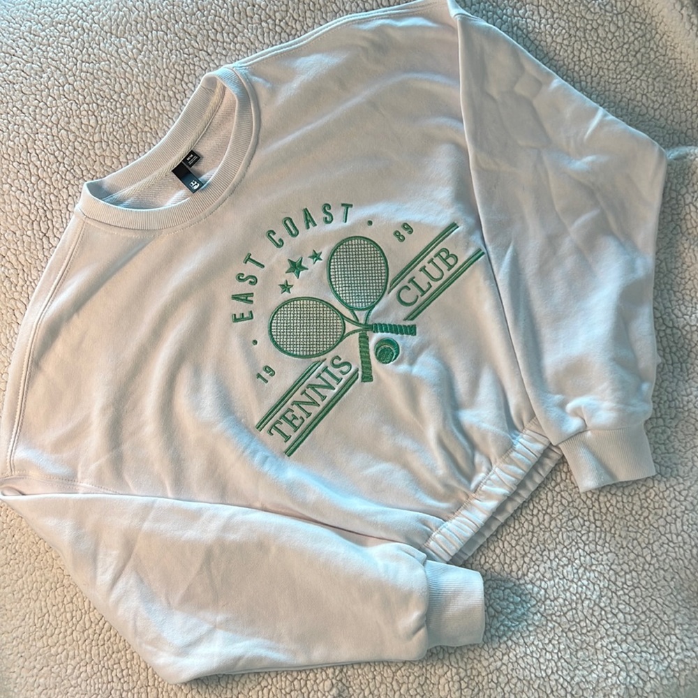 Garage East Coast Tennis Club Crewneck sz M